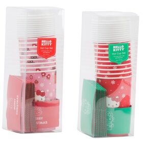 HELLO KITTY 10pk Holiday Hot Cups (2 pack)